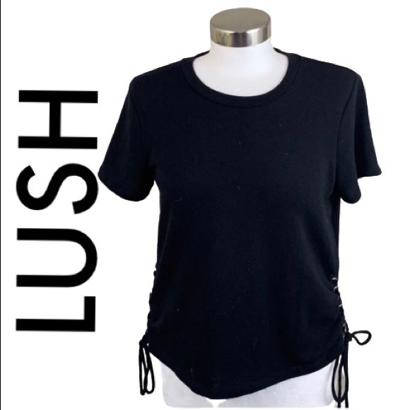 Lush Tops - LUSH BLACK TOP SIZE SMALL